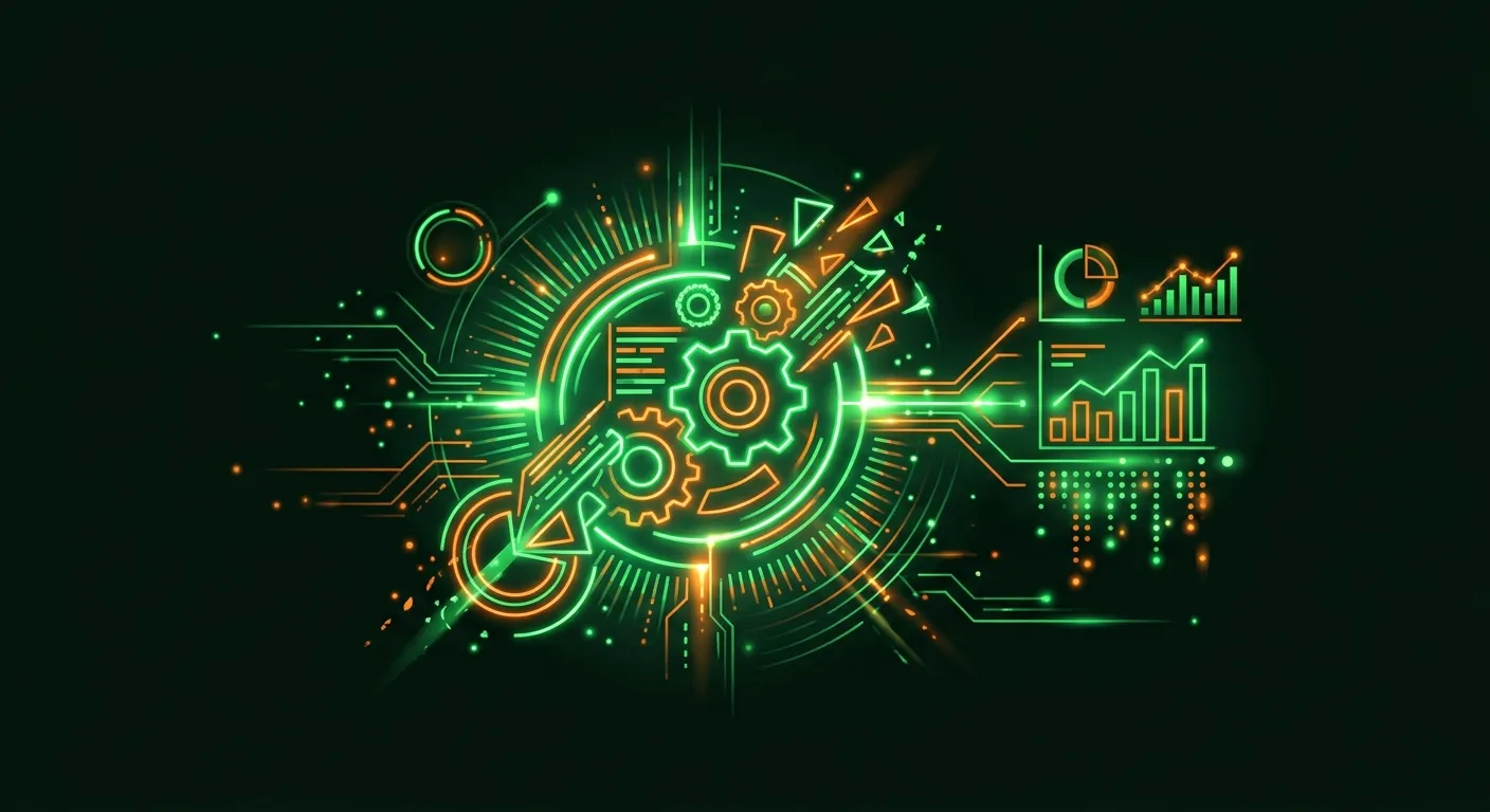 Ilustrasi mekanik simbol scatter dan terminal analitik TOP508